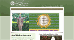 Desktop Screenshot of loyolaonthepotomac.com
